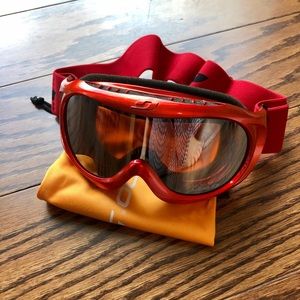 Julbo Youth size snow goggles orange frame